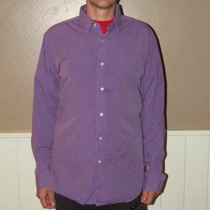 Stripped mens dress shirt